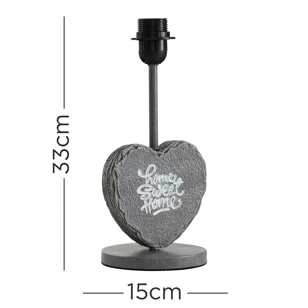 27 Picture Home Sweet Home LED Table Lamp with Rotating Shade