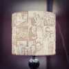 Photo lamp shades for existing lamps